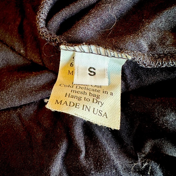 Steel Pony black distressed Shirt with fun accents size small - Picture 4 of 6